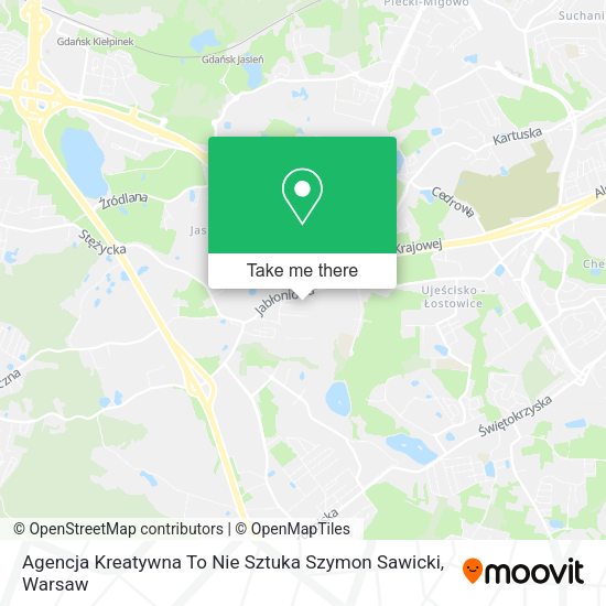 Agencja Kreatywna To Nie Sztuka Szymon Sawicki map