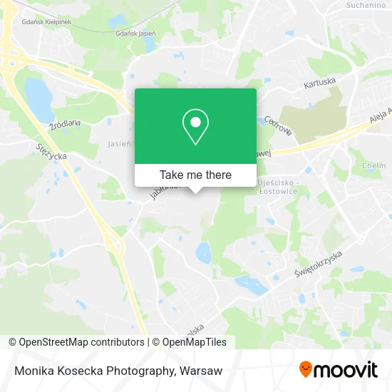 Monika Kosecka Photography map