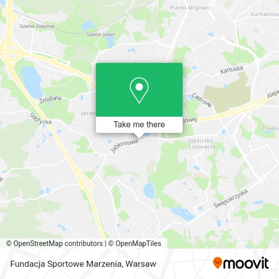 Fundacja Sportowe Marzenia map