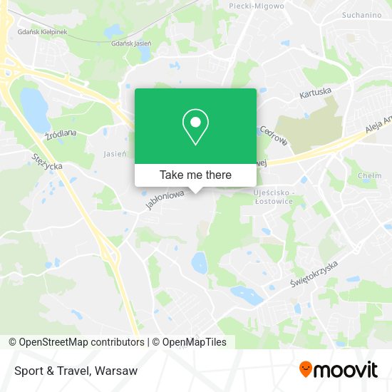 Sport & Travel map