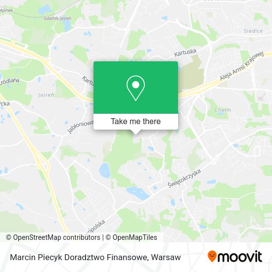 Marcin Piecyk Doradztwo Finansowe map