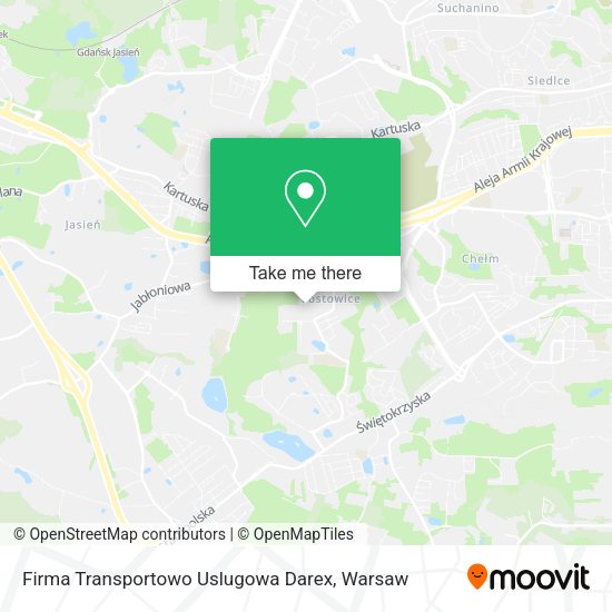 Firma Transportowo Uslugowa Darex map