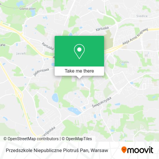 Przedszkole Niepubliczne Piotruś Pan map