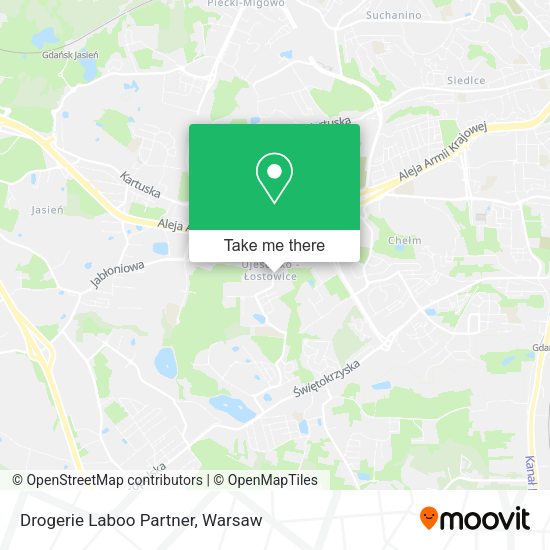 Drogerie Laboo Partner map