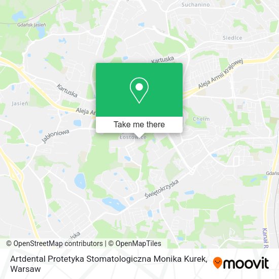 Artdental Protetyka Stomatologiczna Monika Kurek map