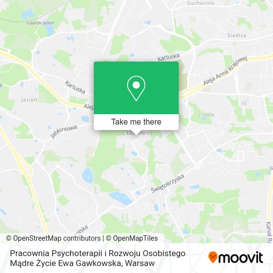 Pracownia Psychoterapii i Rozwoju Osobistego Mądre Życie Ewa Gawkowska map