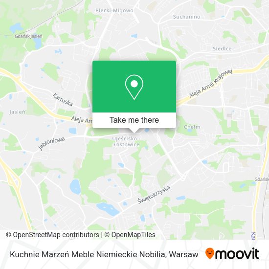 Kuchnie Marzeń Meble Niemieckie Nobilia map