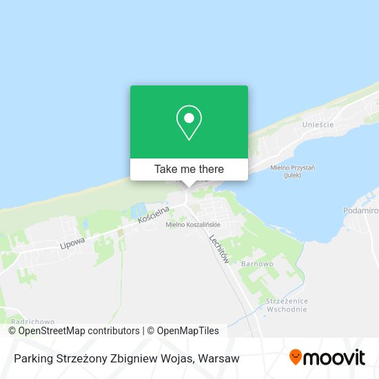 Карта Parking Strzeżony Zbigniew Wojas