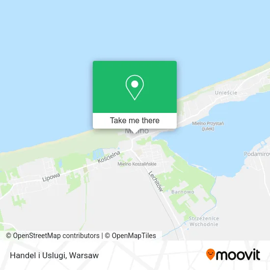 Карта Handel i Uslugi