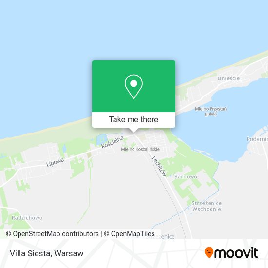 Villa Siesta map