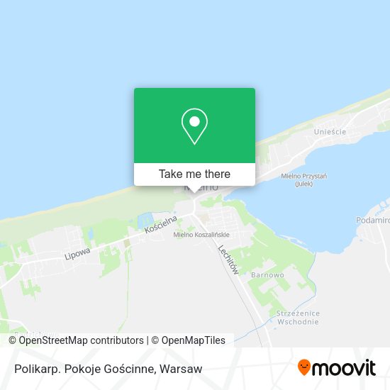 Polikarp. Pokoje Gościnne map