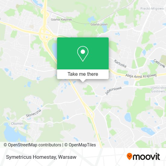 Symetricus Homestay map