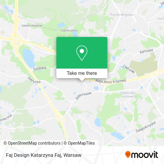 Faj Design Katarzyna Faj map