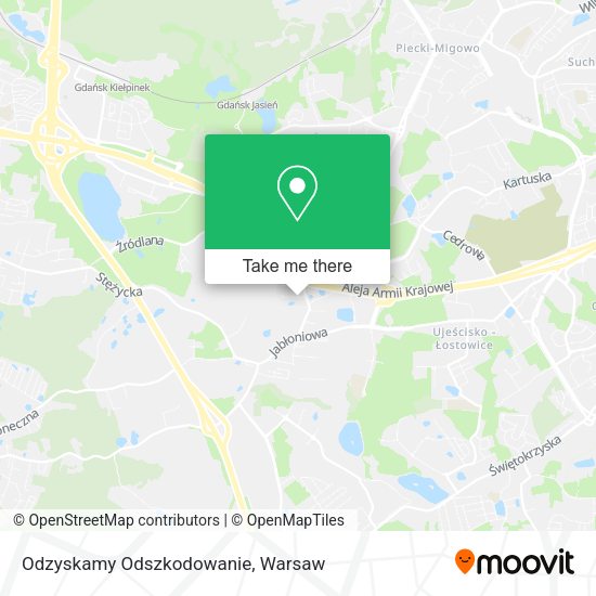 Odzyskamy Odszkodowanie map