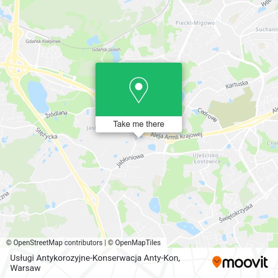 Usługi Antykorozyjne-Konserwacja Anty-Kon map