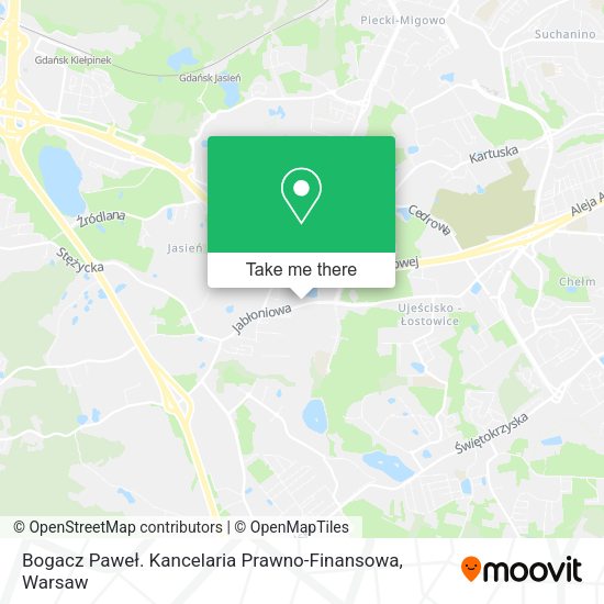 Bogacz Paweł. Kancelaria Prawno-Finansowa map