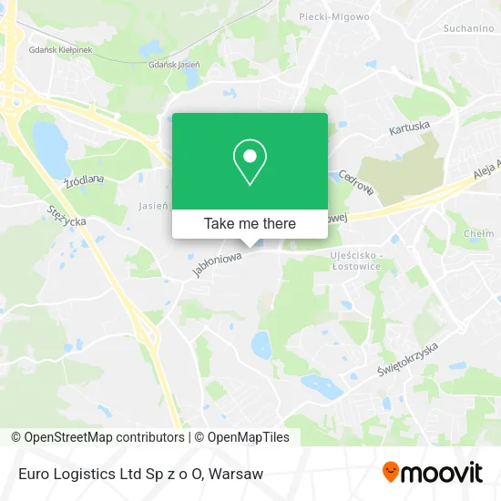 Карта Euro Logistics Ltd Sp z o O