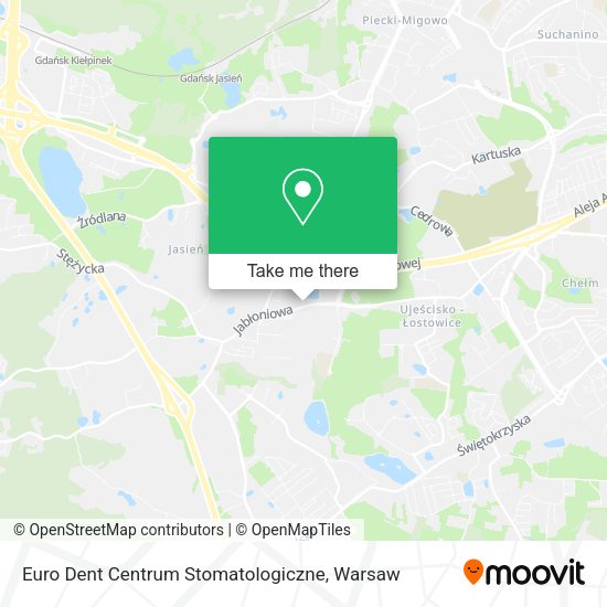 Euro Dent Centrum Stomatologiczne map