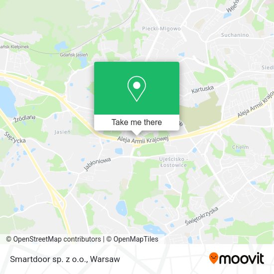 Smartdoor sp. z o.o. map