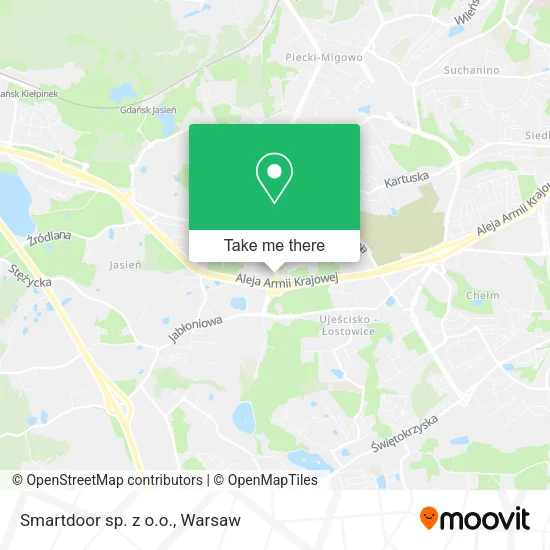 Карта Smartdoor sp. z o.o.