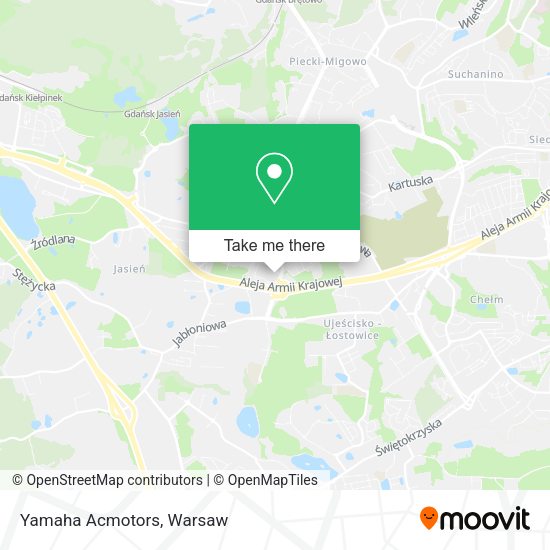 Yamaha Acmotors map