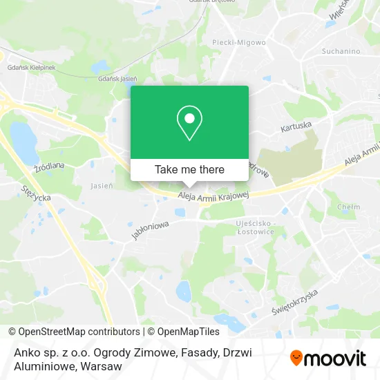 Anko sp. z o.o. Ogrody Zimowe, Fasady, Drzwi Aluminiowe map