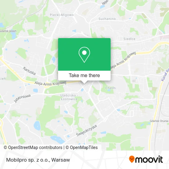 Карта Mobilpro sp. z o.o.