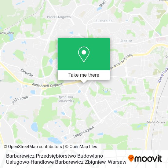 Barbarewicz Przedsiębiorstwo Budowlano-Usługowo-Handlowe Barbarewicz Zbigniew map