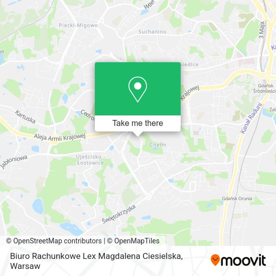 Biuro Rachunkowe Lex Magdalena Ciesielska map