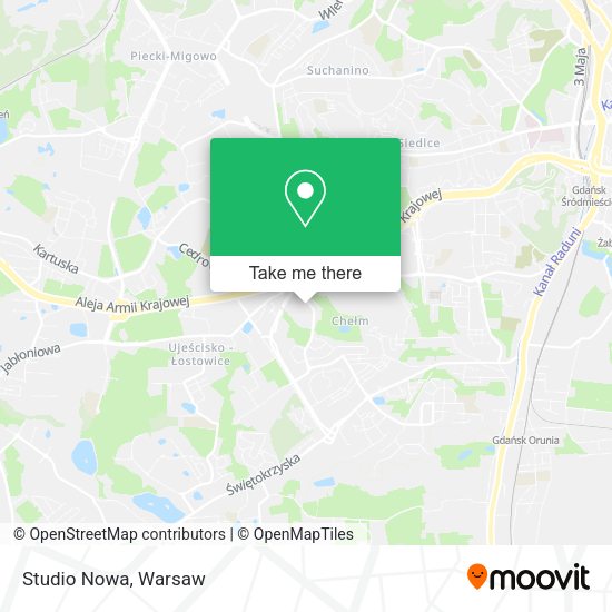 Studio Nowa map