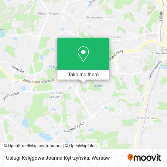 Usługi Księgowe Joanna Kętrzyńska map