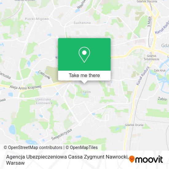 Agencja Ubezpieczeniowa Cassa Zygmunt Nawrocki map