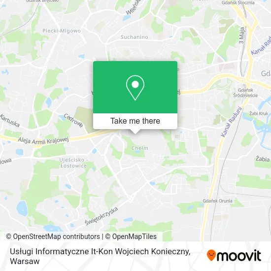 Usługi Informatyczne It-Kon Wojciech Konieczny map