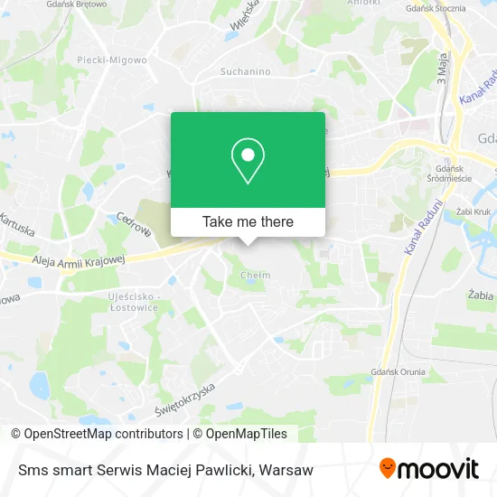Карта Sms smart Serwis Maciej Pawlicki