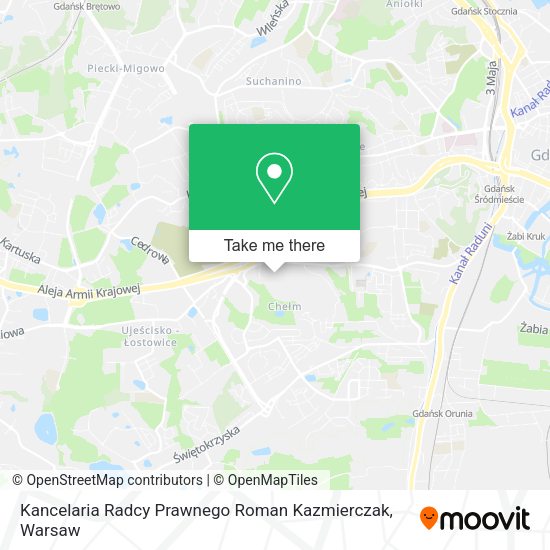 Kancelaria Radcy Prawnego Roman Kazmierczak map