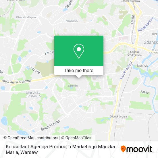 Konsultant Agencja Promocji i Marketingu Mączka Maria map