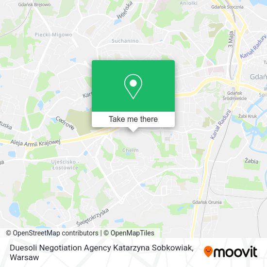 Duesoli Negotiation Agency Katarzyna Sobkowiak map