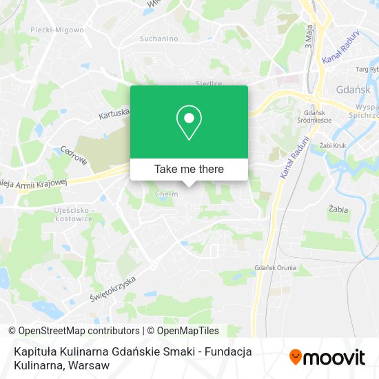 Kapituła Kulinarna Gdańskie Smaki - Fundacja Kulinarna map