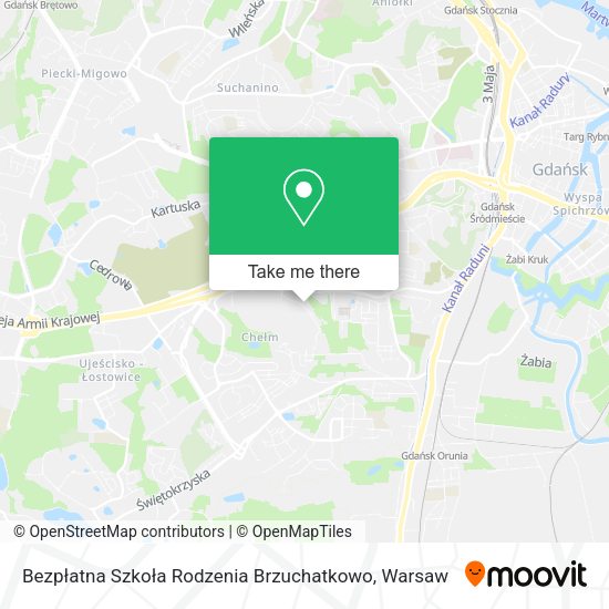 Bezpłatna Szkoła Rodzenia Brzuchatkowo map