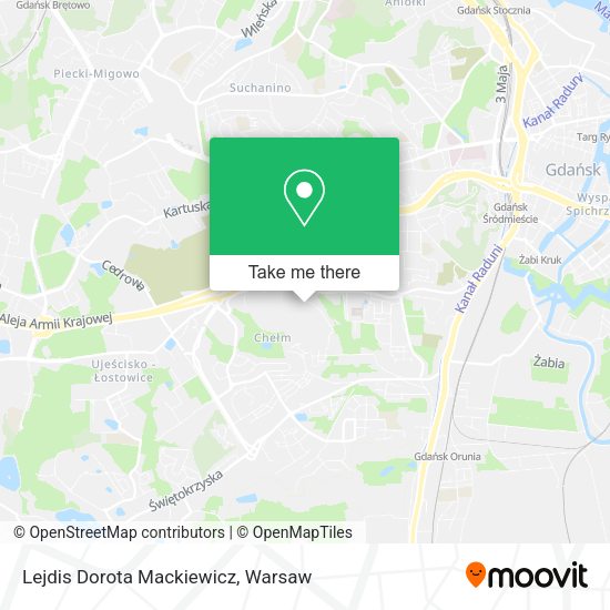 Lejdis Dorota Mackiewicz map