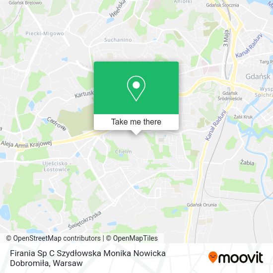 Firania Sp C Szydłowska Monika Nowicka Dobromiła map