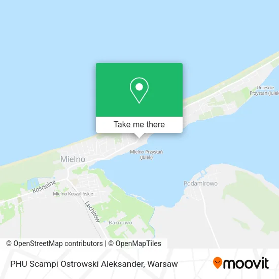 Карта PHU Scampi Ostrowski Aleksander