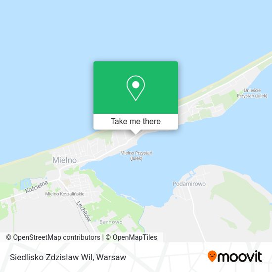 Siedlisko Zdzislaw Wil map