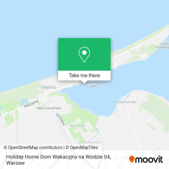 Holiday Home Dom Wakacyjny na Wodzie 04 map