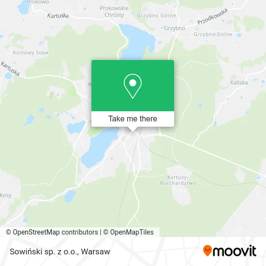Карта Sowiński sp. z o.o.