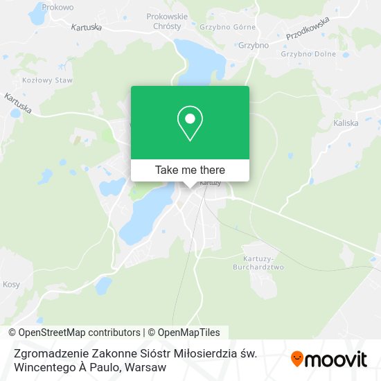 Zgromadzenie Zakonne Sióstr Miłosierdzia św. Wincentego À Paulo map