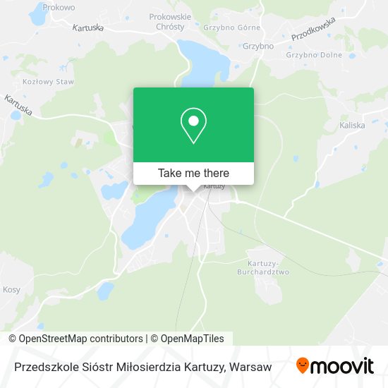 Przedszkole Sióstr Miłosierdzia Kartuzy map