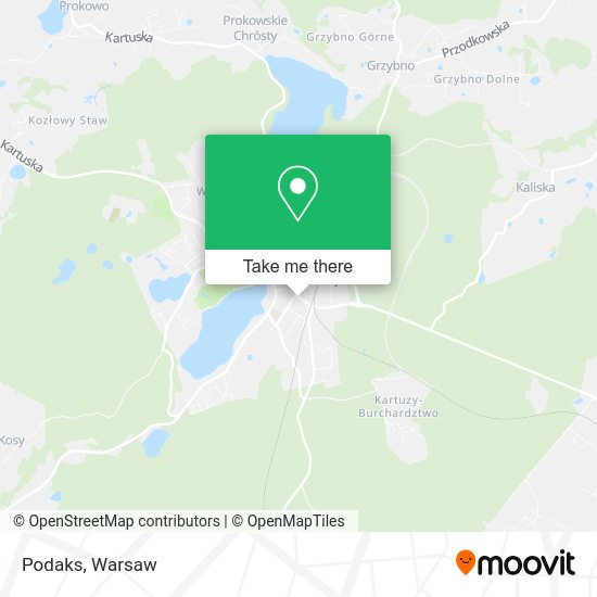 Podaks map