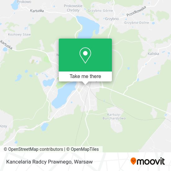 Kancelaria Radcy Prawnego map