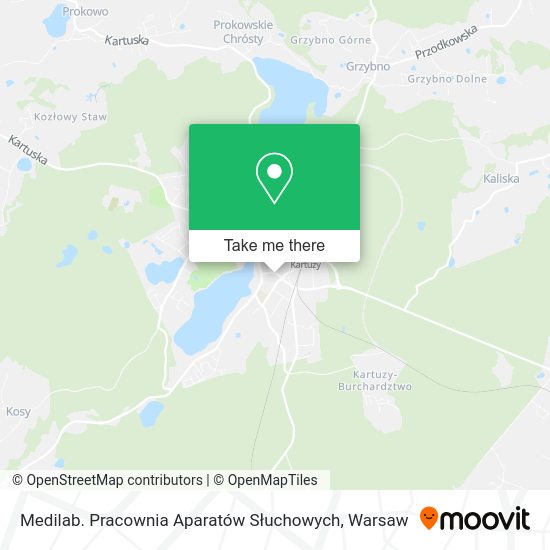 Medilab. Pracownia Aparatów Słuchowych map